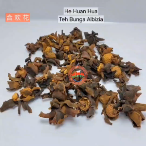 100 Gram - He Huan Hua 合欢花 Teh Bunga Albizia - Natural Organic Julibrissin Chinese Flower Tea