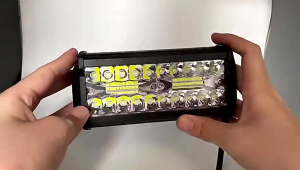 2 PCS Lampu Tembak Sorot LED Mobil 120W Floodlight Foglamp 12V24V Cool White 6000K