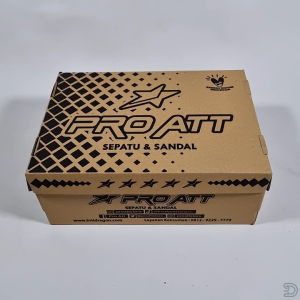 Sepatu Pro Att Anak Laki laki SD Perekat Hitam Size 31-34