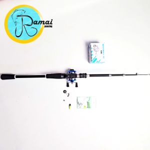 1 Set Lengkap Alat Pancing Mini Trolling Baitcasting 8-16 Lbs MINI AC100