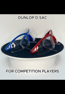 Dunlop D SAC Senior Squash Goggles Protective Eyewear for Competition Players