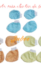 set 5 cặp bao Tay và 5 cặp bao chân sơ sinh 100% cotton thoáng mát nhiều màu cho bé