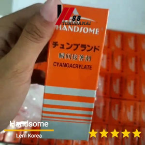 Lem Tetes Korea Handsome / Lem Korea Cair Cepat Kering