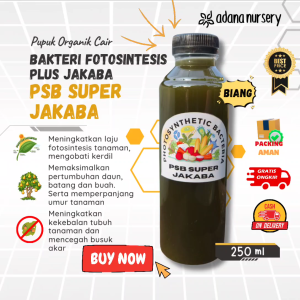 PSB Super Bakteri Fotosintesis Plus Jakaba Pupuk Organik Cair 250ml