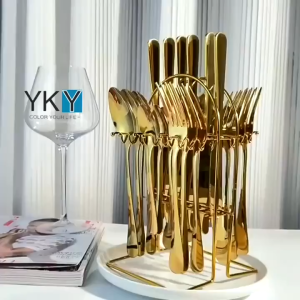 24-Piece Stainless Steel Knife Spoon Fork Set: A Comprehensive Guide