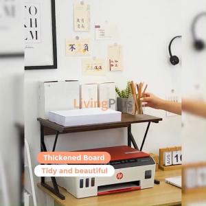 Printer Rack Multi-Layer Printer Shelf Document Rack Modern Office Rack Desktop Printer Shelf Desk Organizer Rak Printer