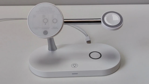 3 in 1 Wireless Charger Stand for IPhone 15 14 13 12 Pro Max Airpods Pro 2 3 Apple Watch Apple Wireless Charging Station