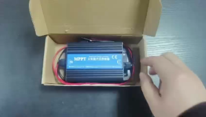 300W MPPT Solar Charger Controller For Ebike Solar Boost Charge Controller 24V/36V/48V/72V Ebike Solar Power Battery Charger