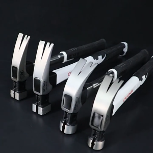 Búa nhổ đinh DELIXI sừng dê đóng đinh đa năng khe cấm đinh 2 tầng từ tính mạnh được rèn từ thép carbon cao