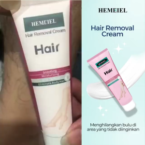 HEMEIEL - Krim Penghilang Rambut Bulu instant PermanenTanpa Iritasi Penghilang bulu kaki tangan ketiak Hair Removal