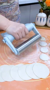 Pastry Pizza Roller: A Comprehensive Guide\\n\\n What is a Pastry Pizza Roller?\\n\\nA pastry pizza roller, also known as a dough docker for pastry or a pizza crust rolling tool, is a kitchen accessory designed to help home cooks create perfect pizza crusts and pastries. This stainless steel rolling tool is a must-have baking kitchen accessory that can significantly enhance your baking experience.\\n\\n Key Features of Pastry Pizza Roller\\n\\n- **Stainless Steel Construction**: The pastry pizza roller is made of high-quality stainless steel, making it durable and easy to clean.\\n- **Dough Docking**: This feature helps to prevent air pockets and ensure even cooking of your pizza crust or pastry.\\n- **Easy to Use**: The simple design makes it easy to roll out dough and achieve the desired thickness.\\n\\n How to Choose the Right Pastry Pizza Roller\\n\\nWhen selecting a pastry pizza roller, consider the following factors:\\n\\n- **Size**: Choose a size that suits your baking needs, whether you're making small personal pizzas or large family-sized pies.\\n- **Weight**: Opt for a roller that feels comfortable in your hand and doesn't cause strain during use.\\n- **Additional Features**: Some pastry pizza rollers come with additional features, such as a dough docking tool or a built-in ruler.\\n\\n How to Use a Pastry Pizza Roller\\n\\nUsing a pastry pizza roller is straightforward, but mastering the techniques can take some practice. Here are some tips to get you started:\\n\\n Techniques for Rolling Dough\\n\\n1. **Prepare Your Workspace**: Clear a flat surface and dust it with flour to prevent the dough from sticking.\\n2. **Roll Out the Dough**: Place the dough in the center of your workspace and roll it out using a circular motion, starting from the center and working your way outward.\\n3. **Check Thickness**: Use a ruler or the built-in ruler on your pastry pizza roller to ensure even thickness throughout the dough.\\n\\n Tips for Achieving Perfect Pizza Crusts\\n\\n- **Preheat Your Oven**: A hot oven will help achieve a crispy crust.\\n- **Dock the Dough**: Use the dough docking feature on your pastry pizza roller to prevent air pockets and ensure even cooking.\\n- **Add Toppings**: Once the dough is rolled out and docked, add your favorite toppings and bake according to your recipe.\\n\\n Baking Kitchen Accessories: Enhancing Your Baking Experience\\n\\nA well-equipped baking kitchen can make all the difference in your baking experience. Here are some essential baking tools for home cooks:\\n\\n Essential Baking Tools for Home Cooks\\n\\n- **Mixing Bowls**: A set of mixing bowls in various sizes will come in handy for measuring ingredients and mixing dough.\\n- **Measuring Cups and Spoons**: Accurate measurements are crucial for successful baking.\\n- **Baking Sheets**: Invest in a few baking sheets to accommodate different recipes.\\n\\n Complementary Accessories for Pastry Pizza Rollers\\n\\n- **Dough Docking Tool**: A separate dough docking tool can help achieve perfect pizza crusts.\\n- **Ruler**: A ruler can help ensure even thickness throughout the dough.\\n\\n Stainless Steel Dough Roller: Benefits and Maintenance\\n\\nStainless steel dough rollers offer several benefits, making them a popular choice among home bakers.\\n\\n Why Choose a Stainless Steel Dough Roller?\\n\\n- **Durability**: Stainless steel is resistant to rust and corrosion, ensuring a long-lasting product.\\n- **Hygiene**: Easy to clean and sanitize, stainless steel dough rollers promote food safety.\\n- **Versatility**: Suitable for rolling out various types of dough, including pizza crusts and pastries.\\n\\n Care and Maintenance Tips for Your Pastry Pizza Roller\\n\\n- **Clean After Each Use**: Rinse the roller with warm water and dry thoroughly to prevent rust.\\n- **Store Properly**: Store the roller in a dry place to avoid moisture buildup.\\n- **Oil Occasionally**: Apply a small amount of oil to the roller to maintain its shine and prevent rust.\\n\\nIn conclusion, a pastry pizza roller is a valuable addition to any home baker's arsenal. With its key features, easy-to-use design, and complementary accessories, this stainless steel rolling tool can help you achieve perfect pizza crusts and pastries every time. Remember to choose the right pastry pizza roller, master the techniques for rolling dough, and maintain your roller properly to enjoy years of delicious baking experiences.\n}