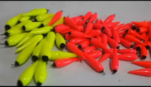 Pelampung Pancing Atau Umbul Pancing Model Cabe Kecil Panjang 3 Cm Harga Untuk 3 biji