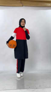Terbaru!!! Setelan Olahraga Wanita Muslim BMS 49