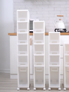 Slim Storage Cabinet - Space Saving / Kitchen / Bathroom /  Living Room / Organizer / Drawer