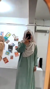 Gamis Wanita Polos Crinkle Airflow Resleting Depan Busui Jumbo Kekinian