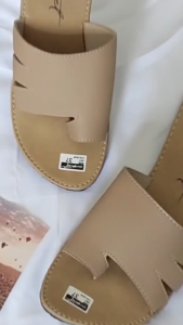 Comet Sandal Kulit Wanita Slop Jepit Flat Non Slip Anti Licin - Kinan