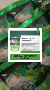 SURIA HERBS KOPI DAUN DURIAN BELANDA + BUAH KULIM STEVIA 15 SACHETS FREE GIFT