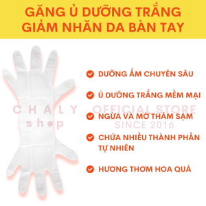 Mặt nạ ủ dưỡng trắng giảm nhăn da tay Hand Mask Beauty World Nhật