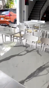 Bộ bàn ăn giả đá 4 ghế mango bàn ăn căn hộ gỗ đương nhiên siêu bền - sản phẩm chính hãng bảo hàng 1 đổi 1 tại nhà