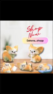 ORNAMEN MINIATUR  MULTI MOTIF  fennec fox / RUBAH /MOTIF LUCU MULTI MOTIF