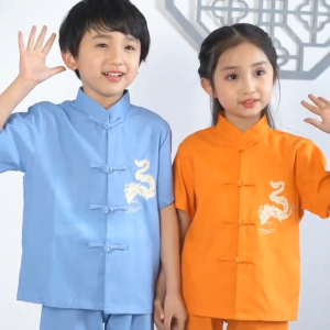 Boys Chinese Style Tang Suit/Kids Hanfu Set/Children CNY Clothing/Boys Cheongsam Kids Chinese Clothes/Racial Harmony Celebration Costume