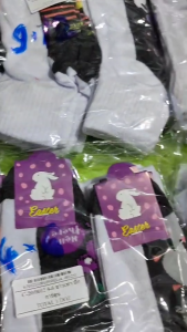 ถุงเท้านักเรียน การ์ตูนกระต่ายม่วง มีหลายขนาดให้เลือก 1โหล 12คู่ ผ้าหนาใส่ดี มีสินค้าพร้อมส่ง