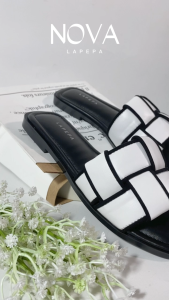 LAPEPA AJA - NOVA Sandal Flat Teplek Wanita
