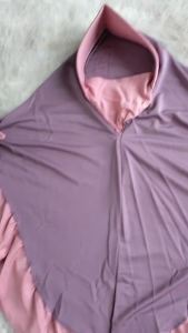 Jilbab Niqob Anak Hijab Anak Masker Dagu Kerudung Jersey Anak 4 Tahun