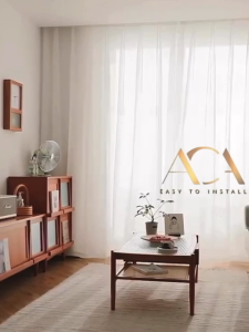 BUY 3 FREE 1 & Free Custom Made. Vertical Sheer Curtain (Free Cangkuk & Ring) Modern Day Curtain Langsir Putih