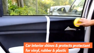 สเปรย์เคลือบเงาเพิ่มความเงางามและป้องกันสีซีดจากแสง UV คอนโซล ยาง หนัง Getsun Shine & Protects