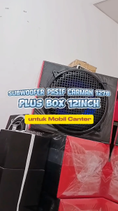 Subwoofer Pasif 12 Inch CM 1278 CARMAN 1278 Plus Box 12inch Untuk Mobil Canter