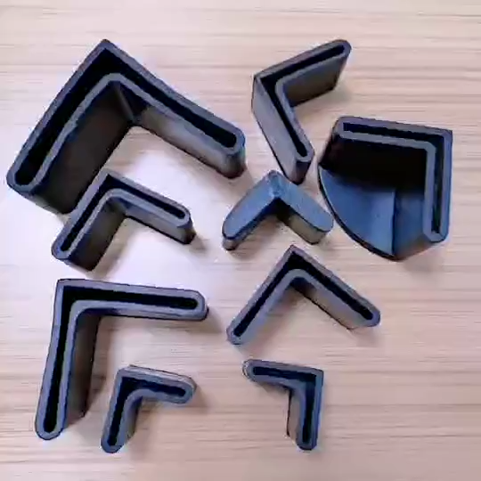 L-shaped Triangle Antiskid Footing Angle Bar Rubber Footing Rubber ...