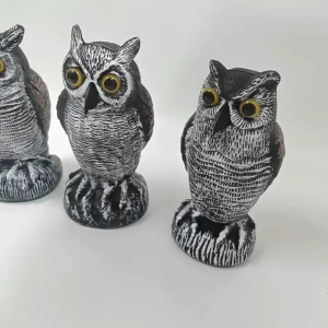 Outdoor Bird Scarer Plastic Owl Scarecrow Owl Prowler Decoy Pest Repellent Pest Control Garden Protector Ornaments