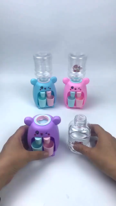 Mainan Anak Dispenser Mini /Mini Water Dispenser / Air Galon Mini Portable Mini / Dispenser Mini Galon Portable Anak Air Minum Karakter/Mainan Mesin Air Minum 2 Outlet Water