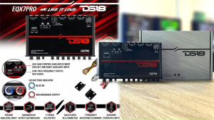 อีควอไลเซอร์ 7แบนด์ ยี่ห้อ DS18 แท้!! รุ่น EQX7PRO Pro-Audio พร้อมไฟ LED แสดงสถานะ 7 โวลต์