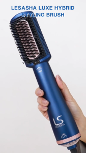 [ขายดี] LESASHA หวีไดร์เป่าผม LUXE HYBRID HOT BRUSH 500W รุ่น LS1379 มีไอออนิค ลดไฟฟ้าสถิต ผมตรงนุ่มสวยเป็นประกาย ใช้ได้ขณะผมเปียก ผมแห้งไว ถนอมเส้นผม