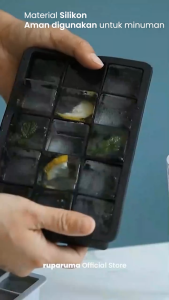 SSGP Cetakan Es Batu Silikon Kotak 15 Grid Ice Cube Tray food grade