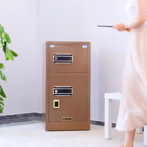 80cm Double Door New Se Safe Electronic Digital Safe Se Luxury Digital Fire Safe Box Jewelry Home Hotel Lock Keyboard Black Safety Safe