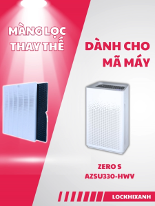Màng lọc không khí Winix AZSU330-HWV Zero S bộ màng lọc bao gồm hepa và than hoạt tính.