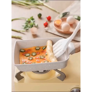 [HCM] Chảo chiên rán trứng mini làm bánh 4 ngăn chống dính khuôn chảo hình sao và hình tròn dùng được bếp từ- Joyee810