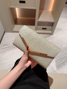Baggie (Ready Stock) Women Envelope Clutch Purse Fashion Evening Bag Glitter Handbag Wedding Dinner Party Casual Prom
