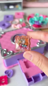 Versatile Magic Book 3D DIY Sticker Craft Machine Jewelry Children Handmade Creative Ring Bracelet Toys Girl Birthday Gift