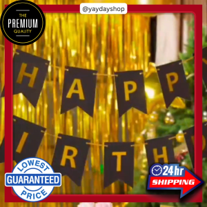 Happy birthday Banner decoration set party needs backdrop partyneeds party decorations birthday happy bday banner YD