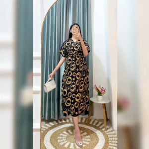 Daster kimono tali samping terbaru 2024 Dress kimono Viscose Daster terbaru viral kekinian