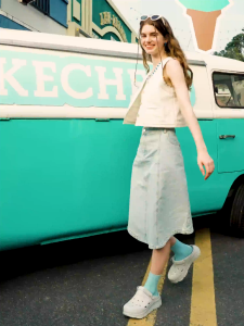 Skechers Women Foamies Max Cushioning Dream Shoes - 111268-OFWT Kasut Sneaker Perempuan SALE