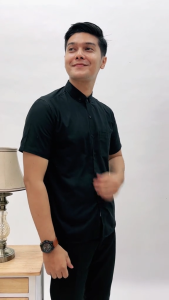 kemeja pria lengan pendek kemeja polos casual premium kemeja cowok MLXLXXL