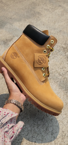 Sepatu Boots Pria Authentic Timberland 6 Inch Prem Wheat YELLOW Waterproof ( Tahan Air ) Boots Genuine Leather