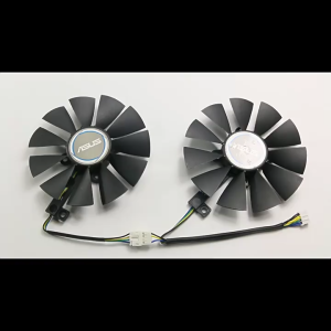 พัดลมการ์ดจอ ASUS GTX 1060 1070 RX480 DUAL Snow Leopard graphics card fan PLD09210S12HH