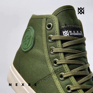 NEXBE - Timeless High Army Sepatu Sneakers Pria Wanita