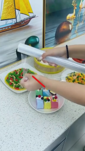 [RẺ NHẤT] 10 Bịch Màng Bọc Thực Phẩm Gấu (1 Bịch 90-95 chiếc) Chất Liệu HDPE Không Mùi